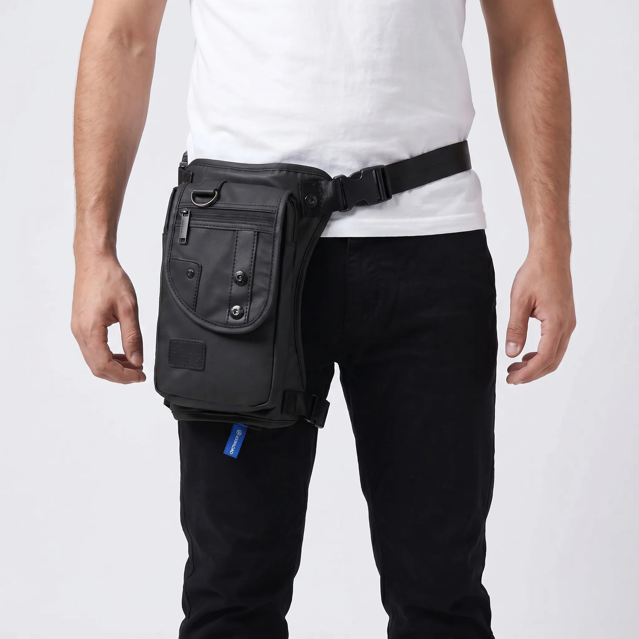 Oberschenkel-Tasche mit verstellbarem Gürtelriemen und mehrteiligem taktischen Design