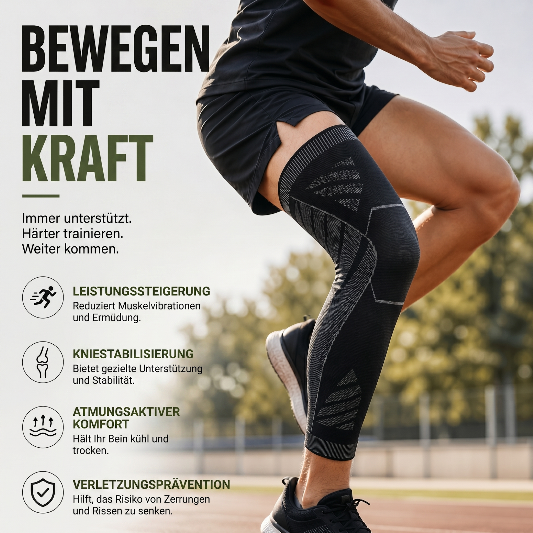 Nordspur | Leguardex Kompletter Bein-Kompressionsstrumpf