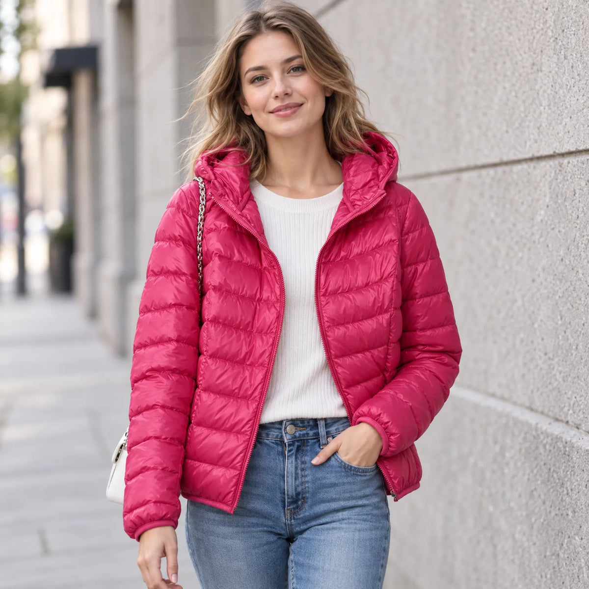 Nordspur | Levian Leichte Damen-Steppjacke Mit Kapuze