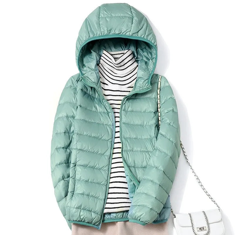 Nordspur | Levian Leichte Damen-Steppjacke Mit Kapuze