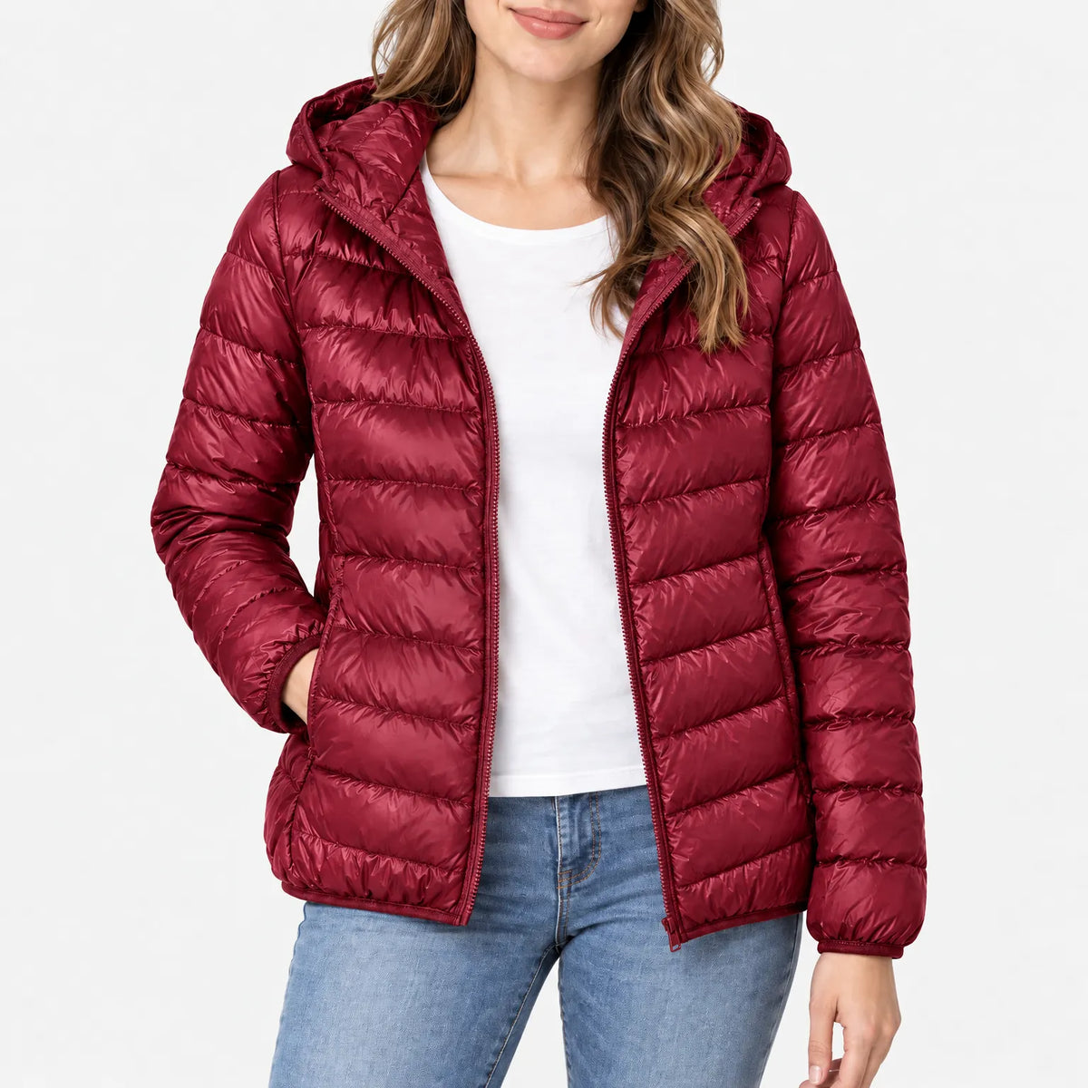 Nordspur | Levian Leichte Damen-Steppjacke Mit Kapuze