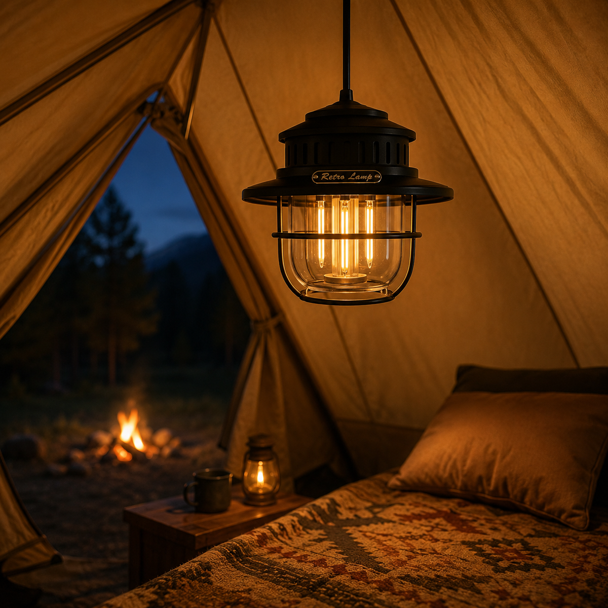 Nordspur | LichtNest Retro Lampe