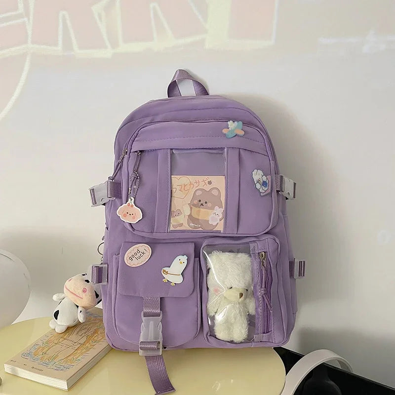 Schulrucksack mit gepolstertem Laptop-Fach und Organisationstaschen