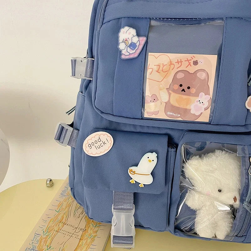 Schulrucksack mit gepolstertem Laptop-Fach und Organisationstaschen