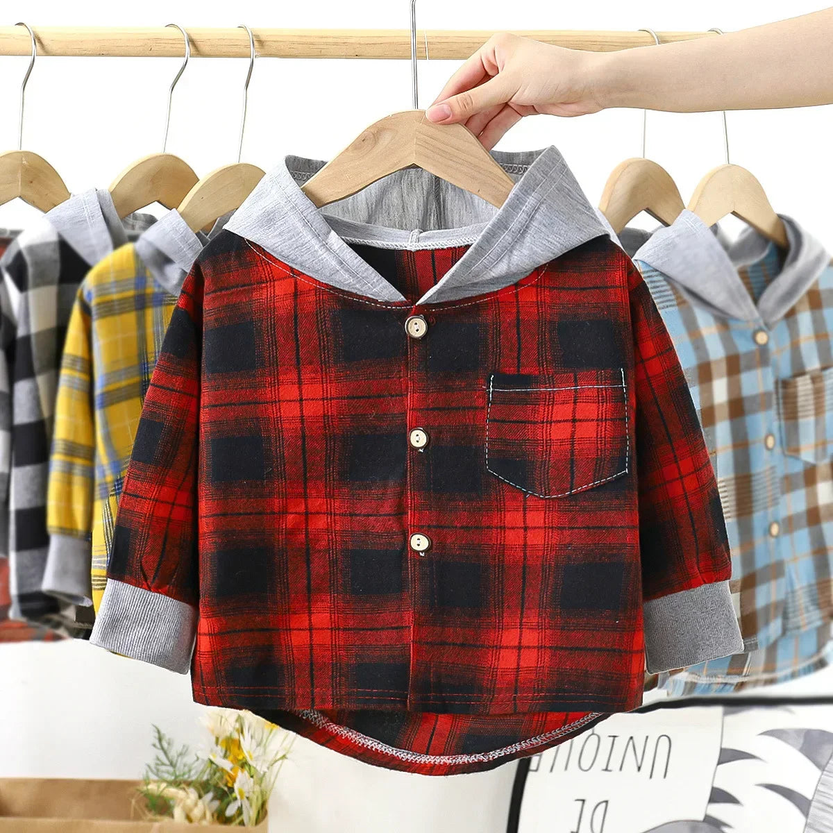 Nordspur | Long Sleeve Hooded Shirt