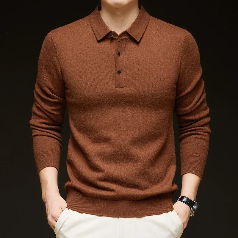 Nordspur | Long Sleeve Knit Polo