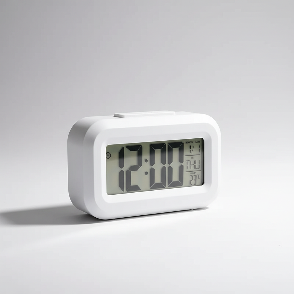 LED-Weckeruhr Batterie großes Display Schlummerfunktion Temperaturanzeige