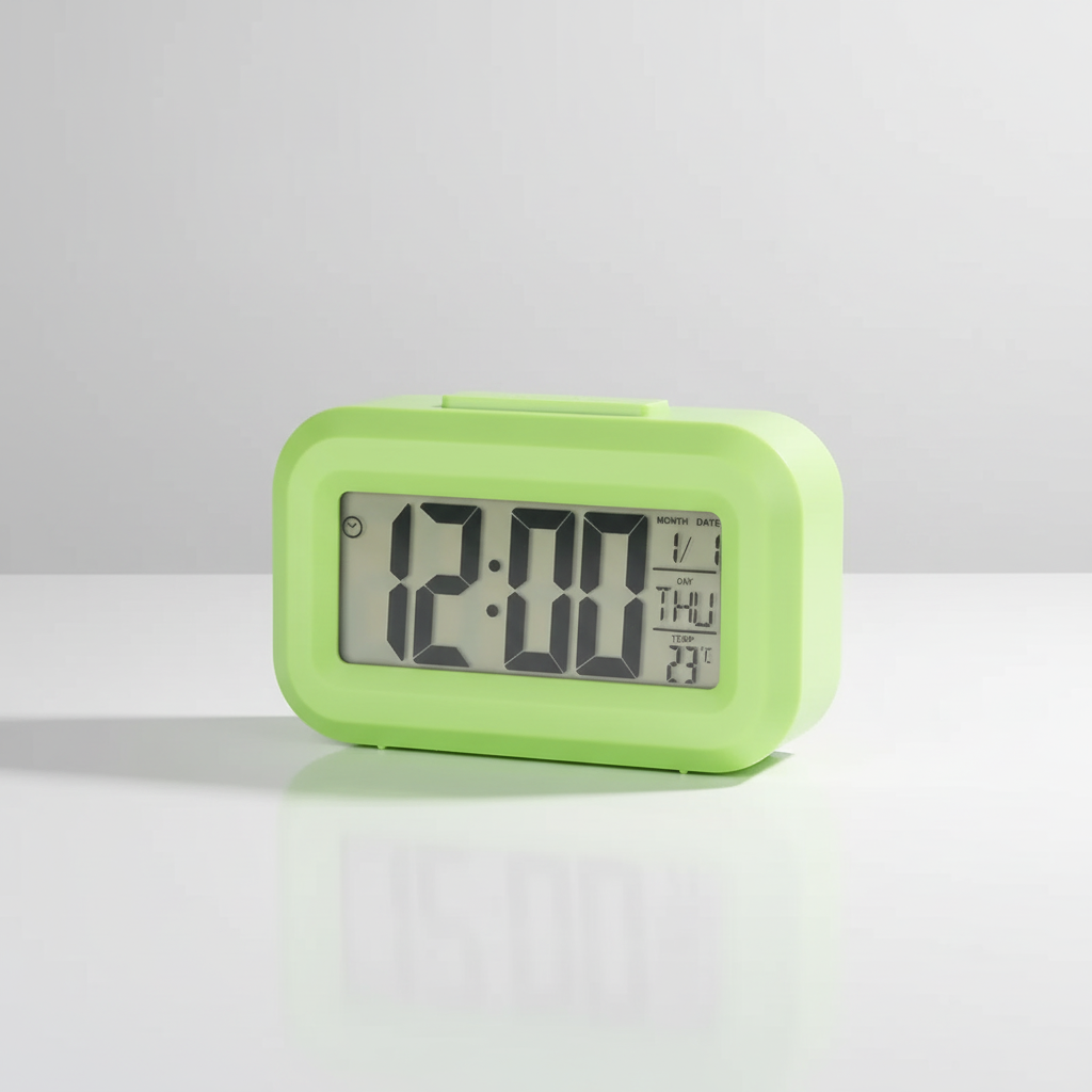 LED-Weckeruhr Batterie großes Display Schlummerfunktion Temperaturanzeige