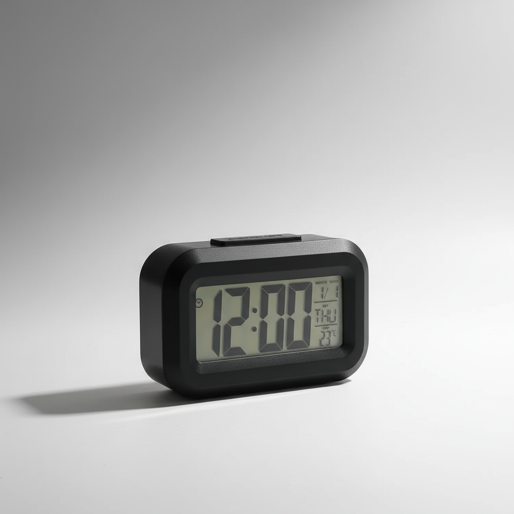 LED-Weckeruhr Batterie großes Display Schlummerfunktion Temperaturanzeige
