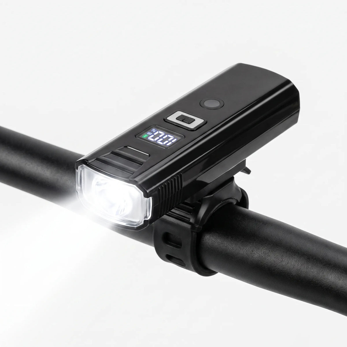 LED Fahrradleuchte mit verstellbarem Weitwinkelstrahl und Helligkeitserkennung