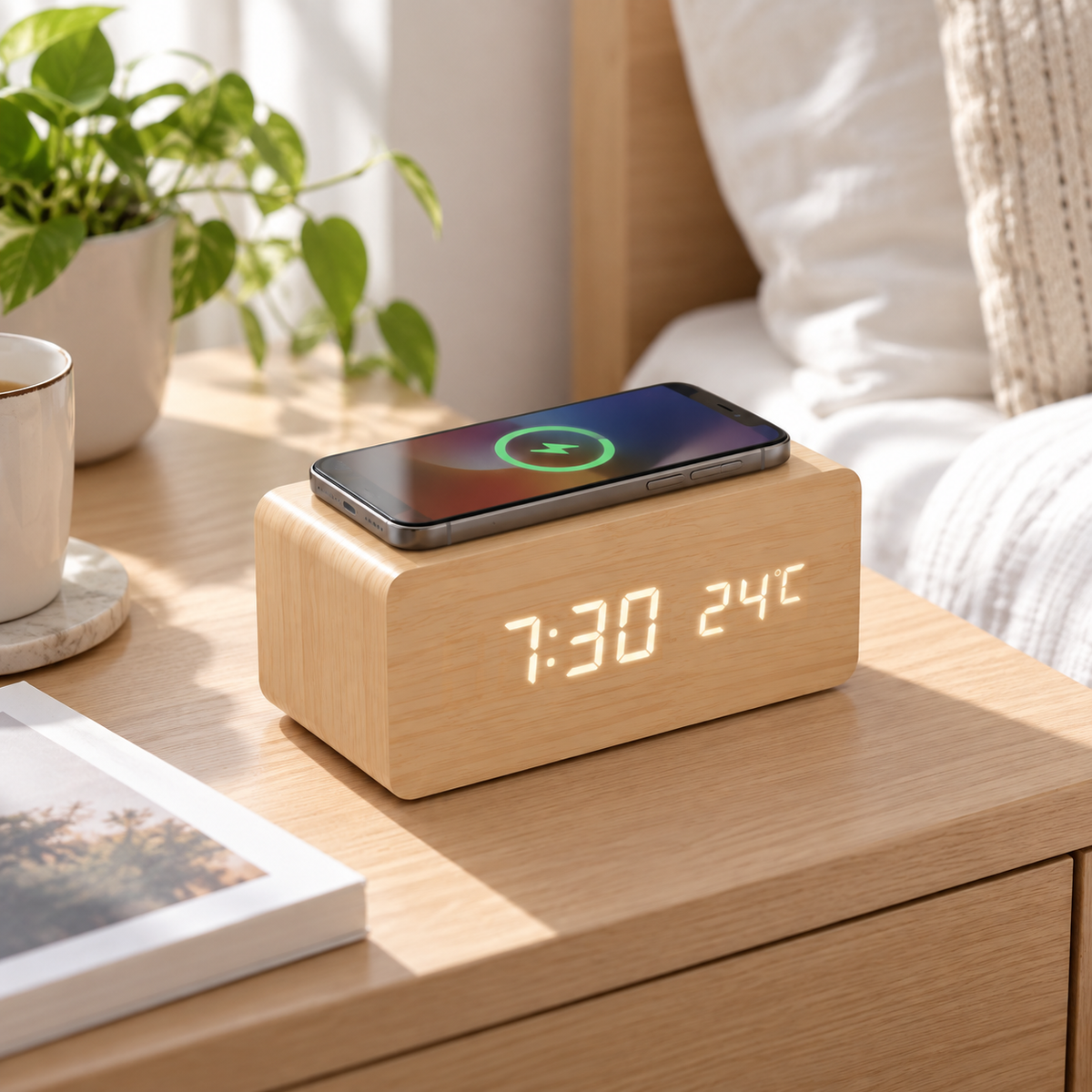 Nordspur | Lumnora Digital LED Holzwecker