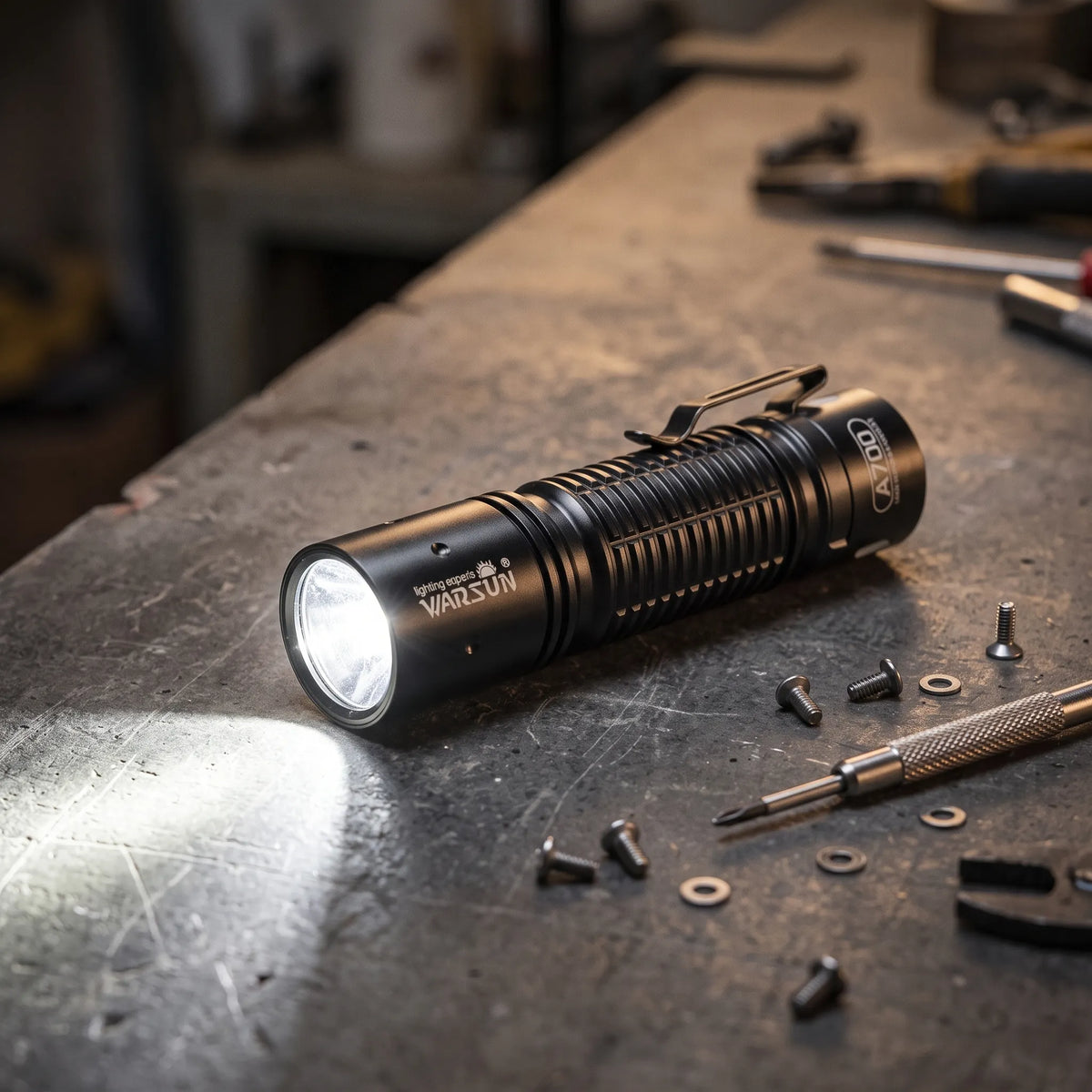 Nordspur | Lumuro Kompakte Taschenlampe Mit Festem Halteclip