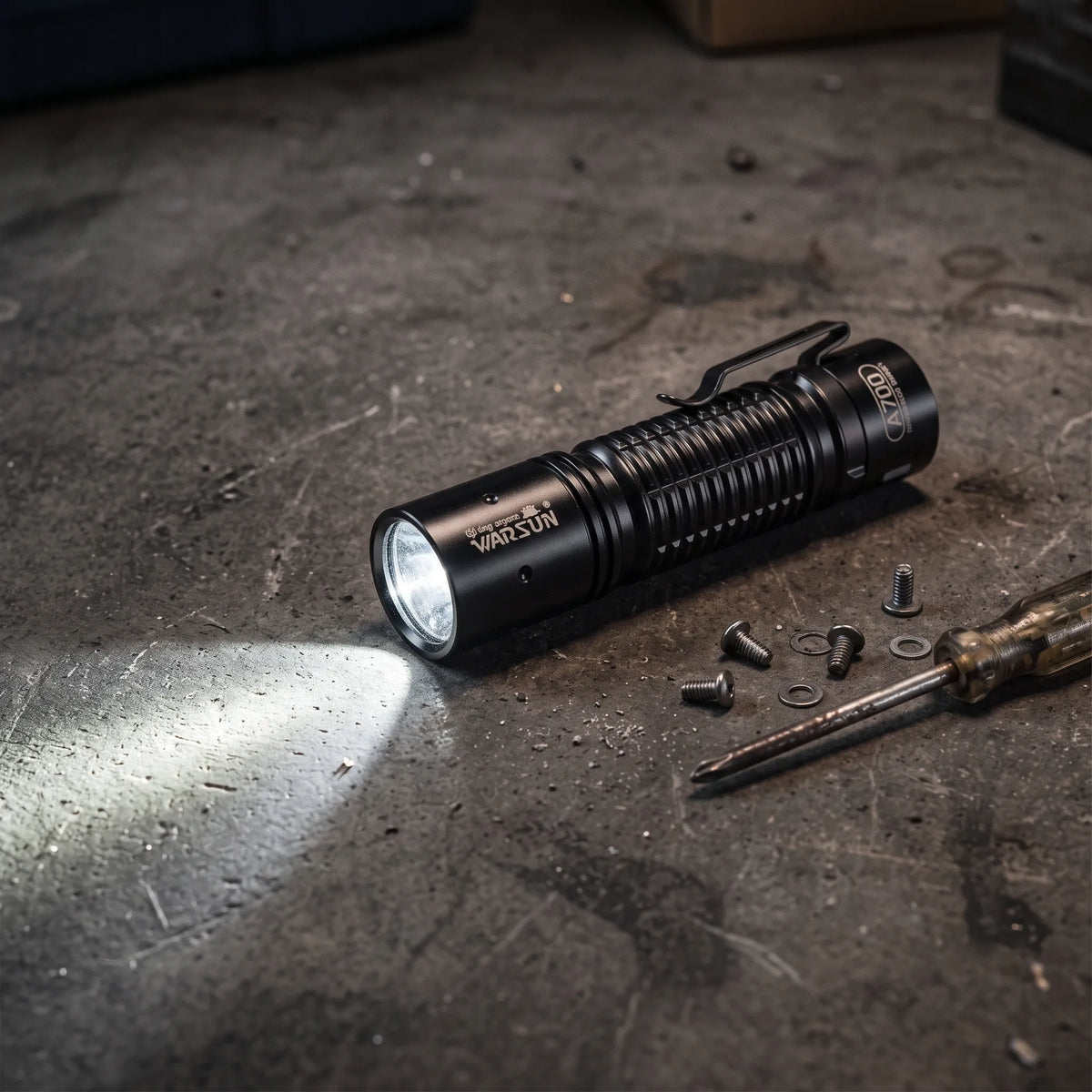 Nordspur | Lumuro Kompakte Taschenlampe Mit Festem Halteclip