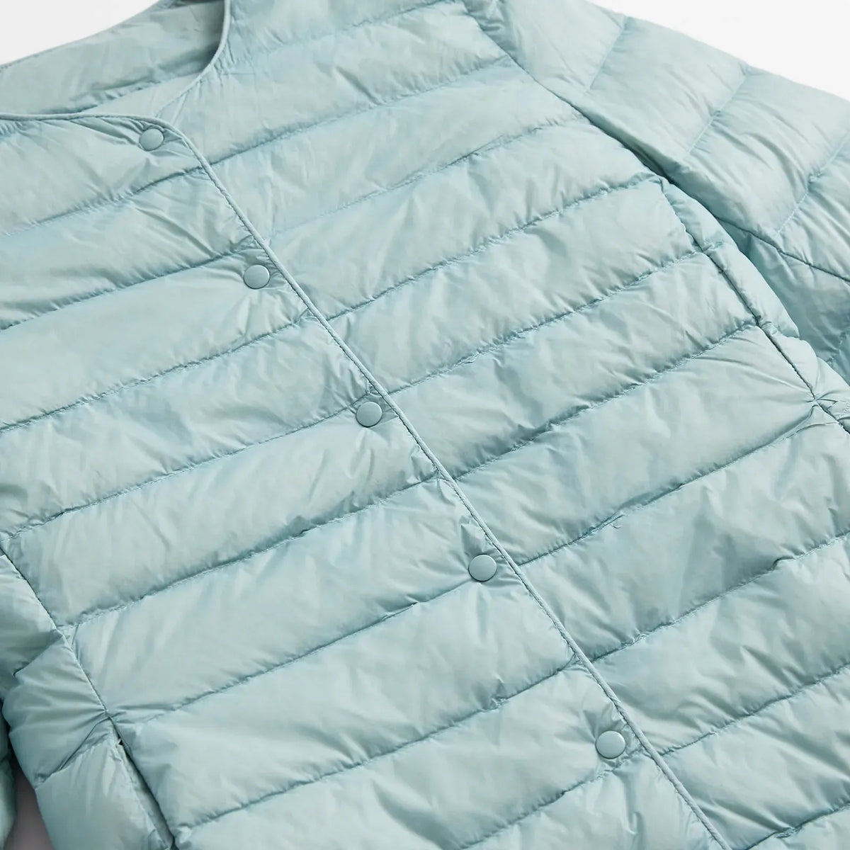 Nordspur | Luvona Kurze Steppjacke Mit Runder Halslinie