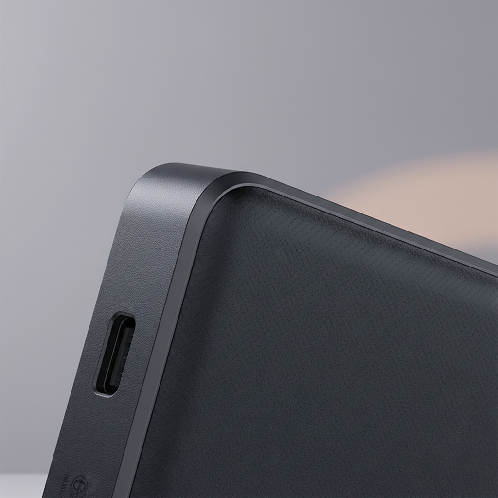 Magnetische Powerbank 10000mAh mit Klappständer und Schnellladung