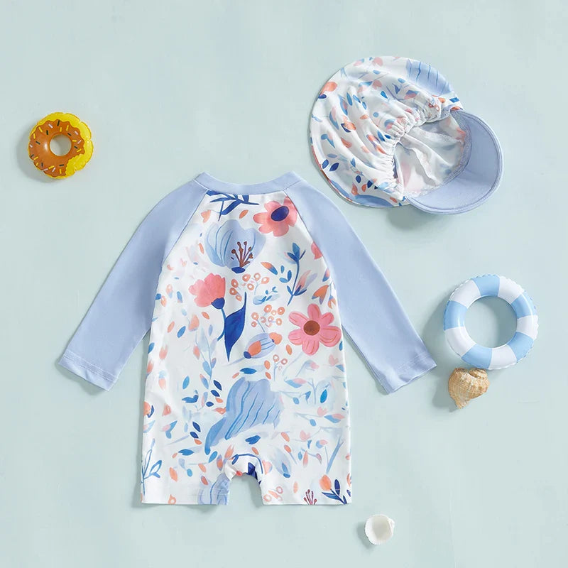 Nordspur | Maribelle Long Sleeve Toddler Swimsuit