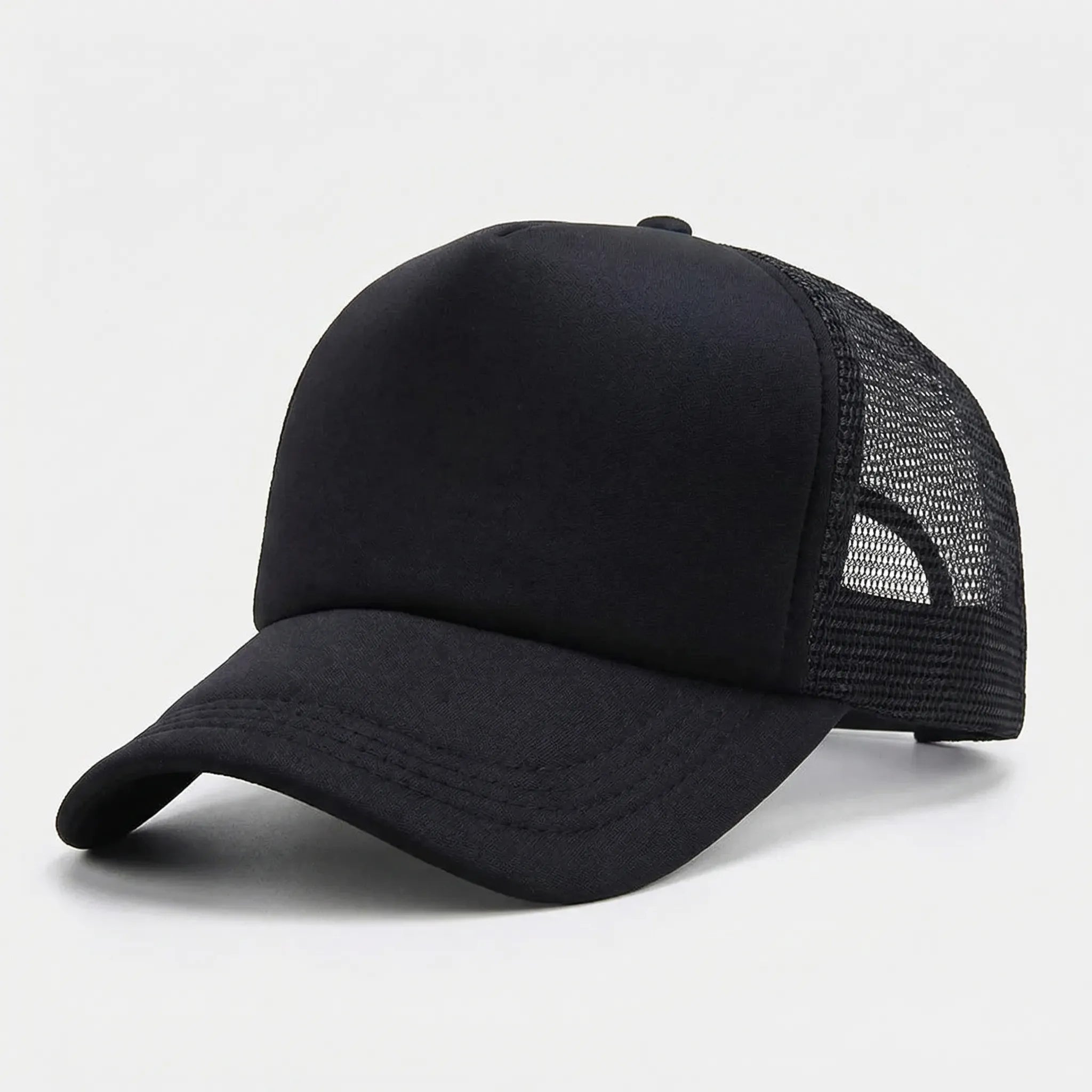 Mesh Trucker Cap Unisex schlicht atmungsaktiv Snapback für Freizeit