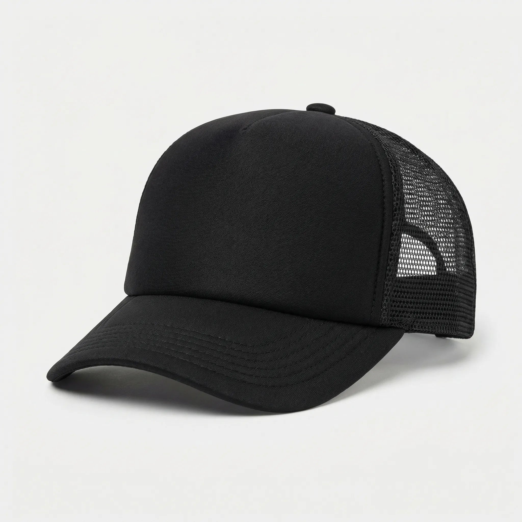 Mesh Trucker Cap Unisex schlicht atmungsaktiv Snapback für Freizeit