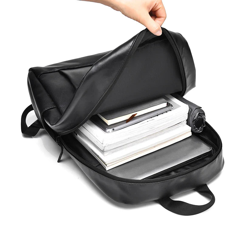 Minimalistischer Business-Rucksack spritzwasserbeständig gepolstertes Laptop-Fach