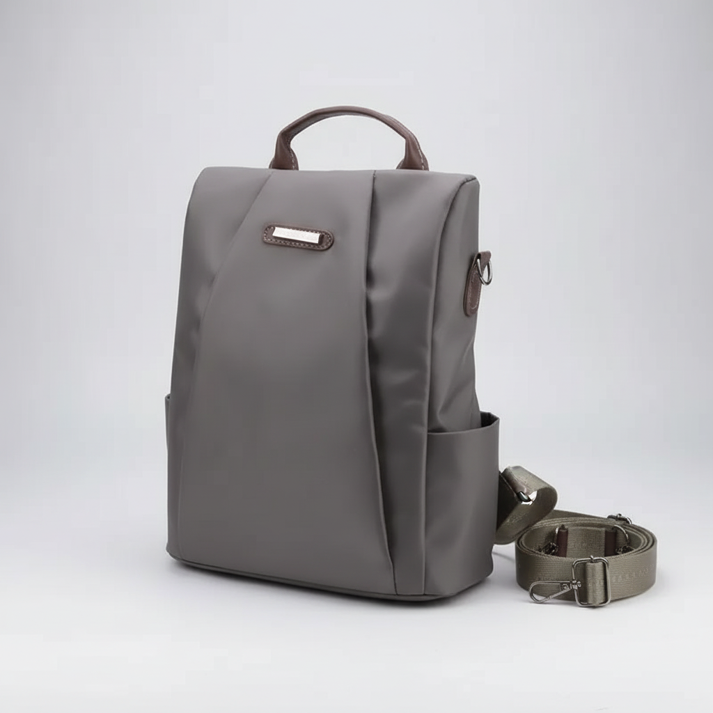 Multifunktions-Rucksack Damen Schultertasche Polyester strapazierfähig