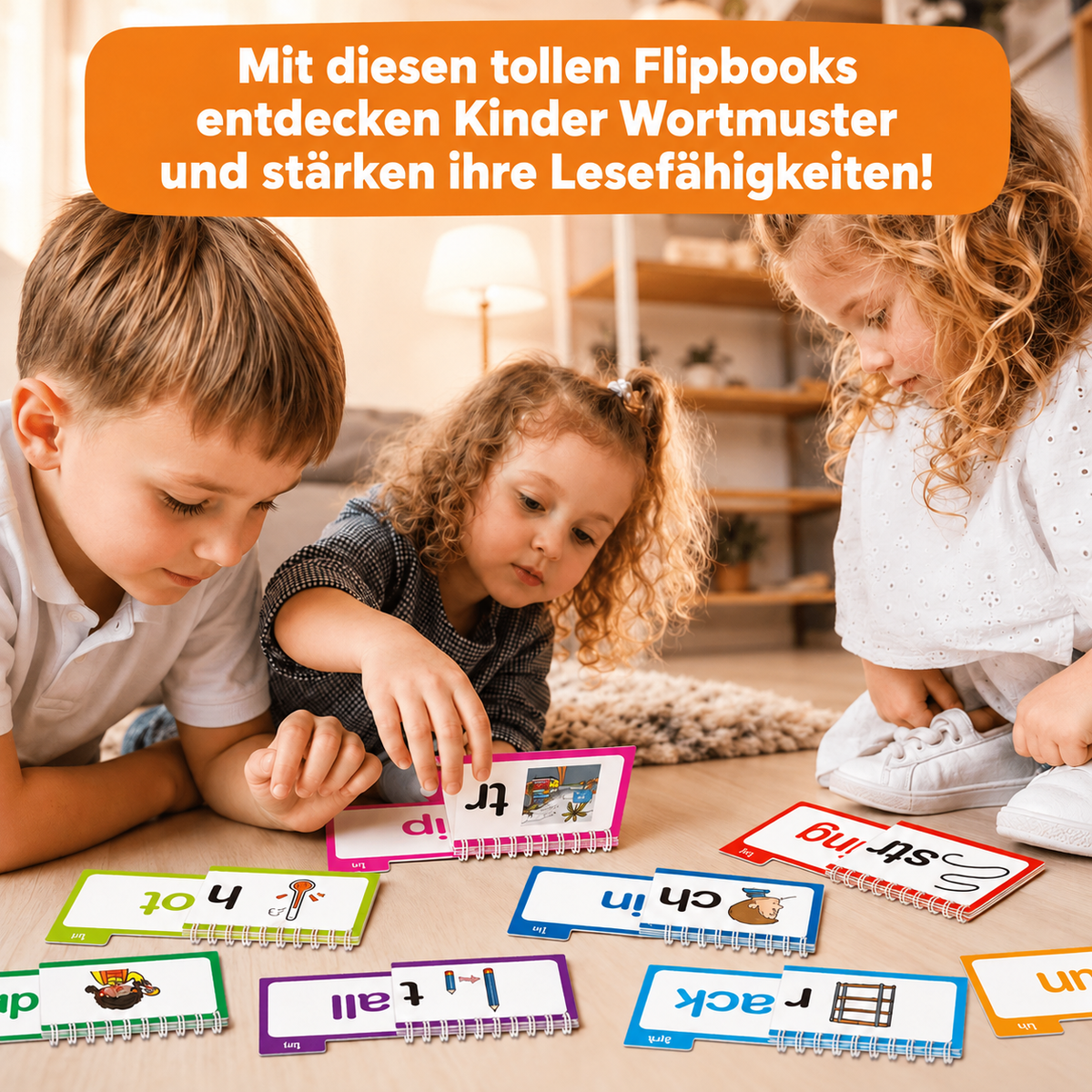 Nordspur | Montessori Wort-Flipkarten