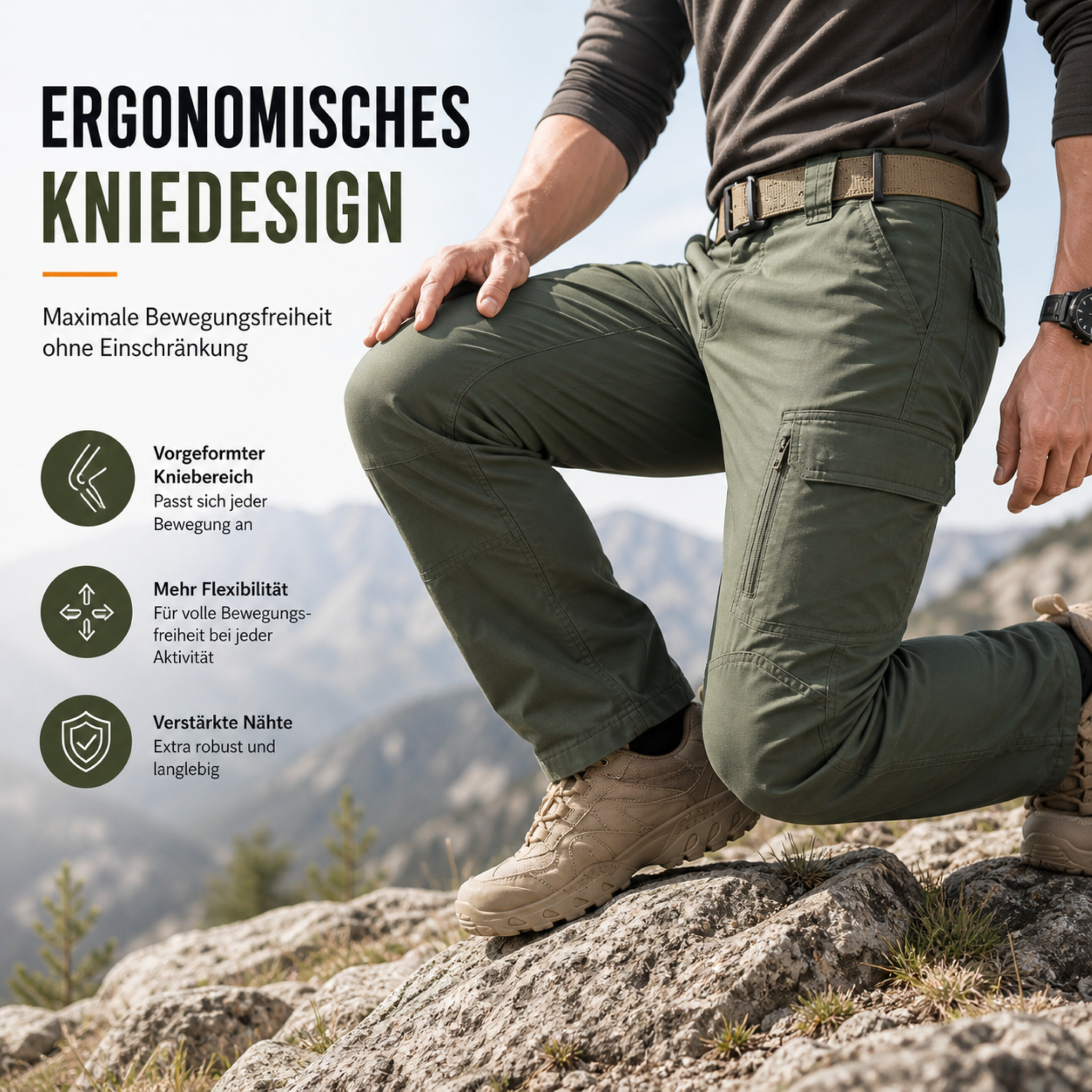 Nordspur | Mountrel Leichte schnelltrocknende Outdoor-Hose
