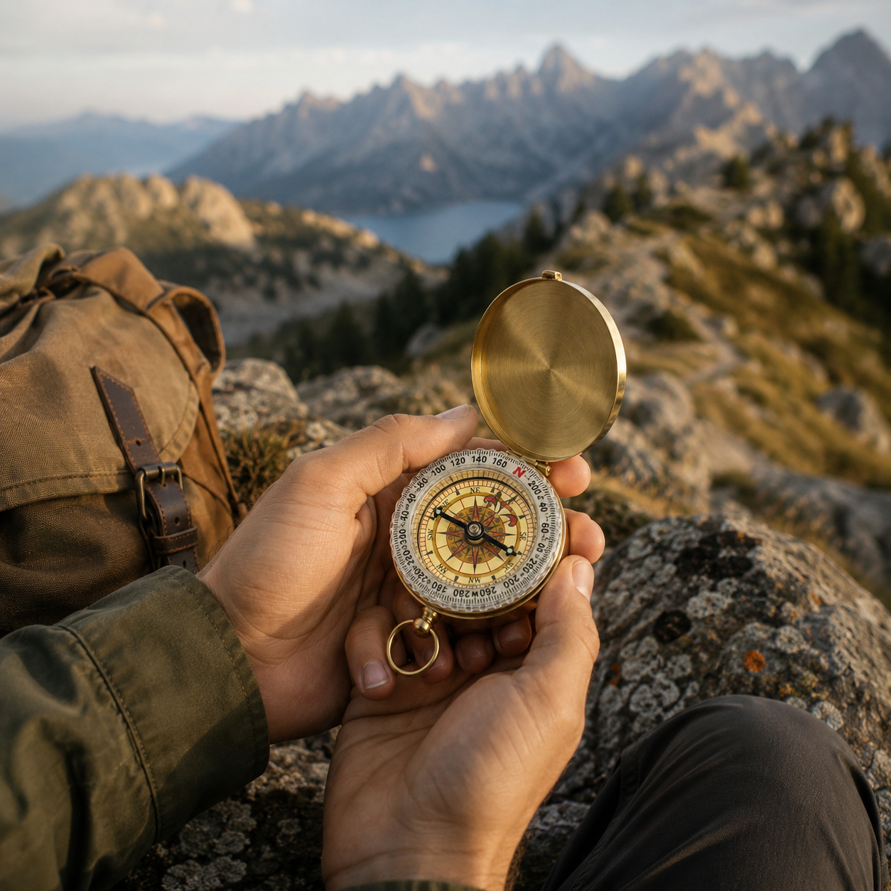 Nordspur | Navara Kompass mit Schutzdeckel