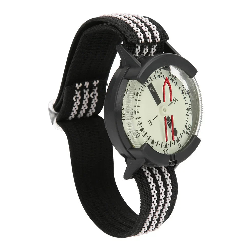 Armband-Navigationskompass mit leuchtendem Zifferblatt für Outdoor-Navigation