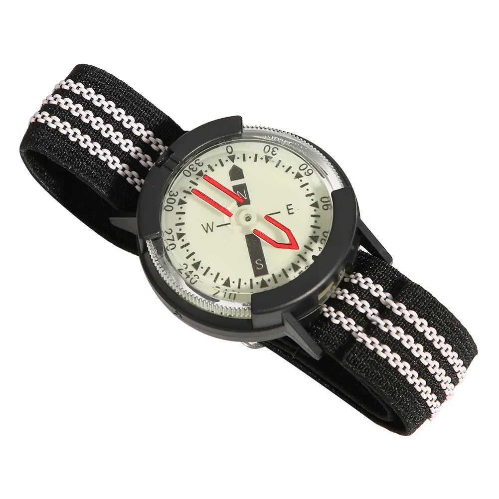 Armband-Navigationskompass mit leuchtendem Zifferblatt für Outdoor-Navigation