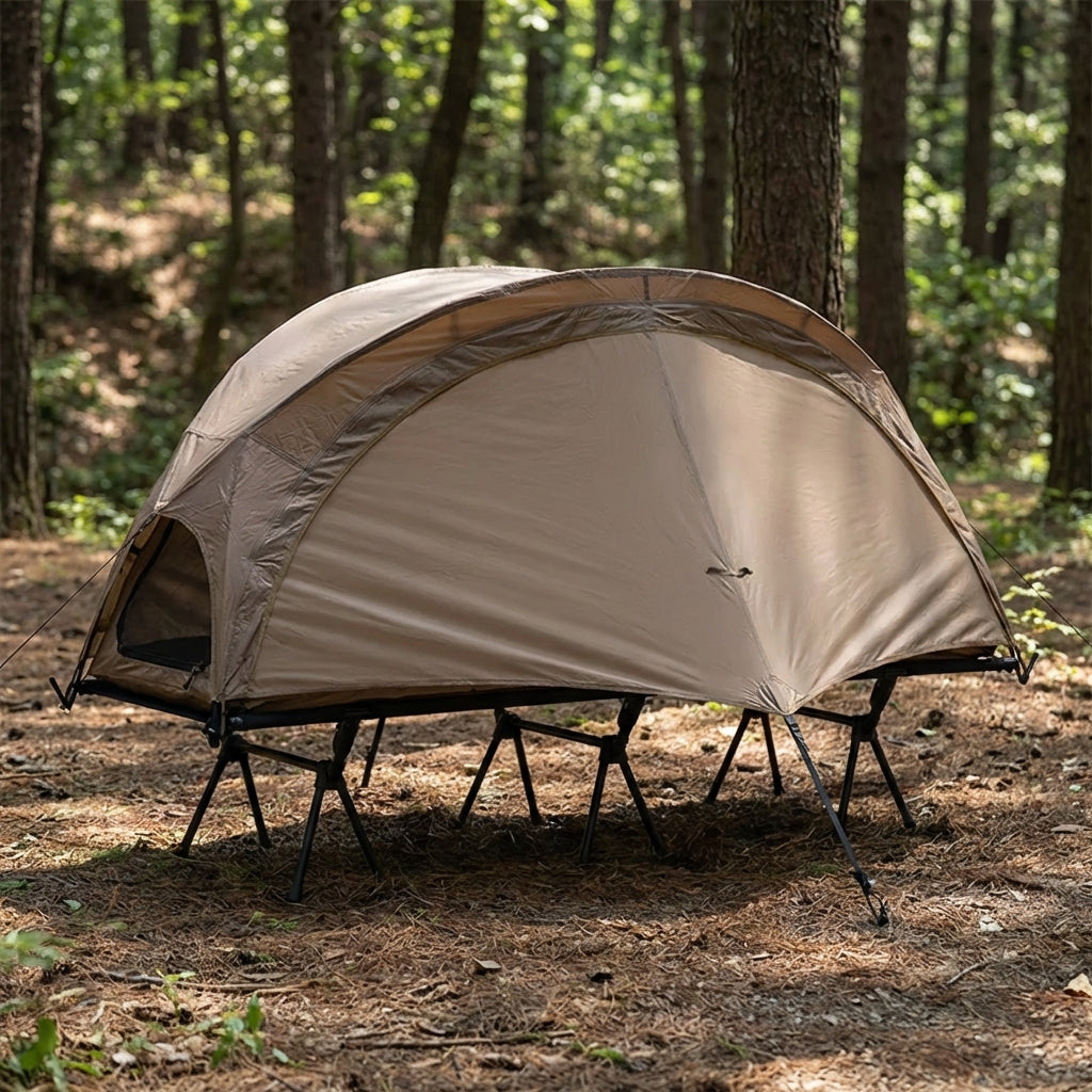 Ultraleichtes Feldbett-Zelt mit Mückenschutz und Belüftung für Camping