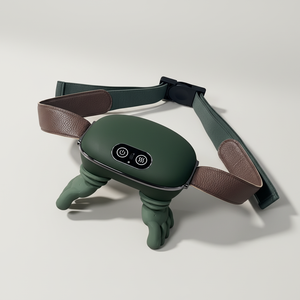 Handförmiger Nackenmassager tragbar mit Knetfunktion