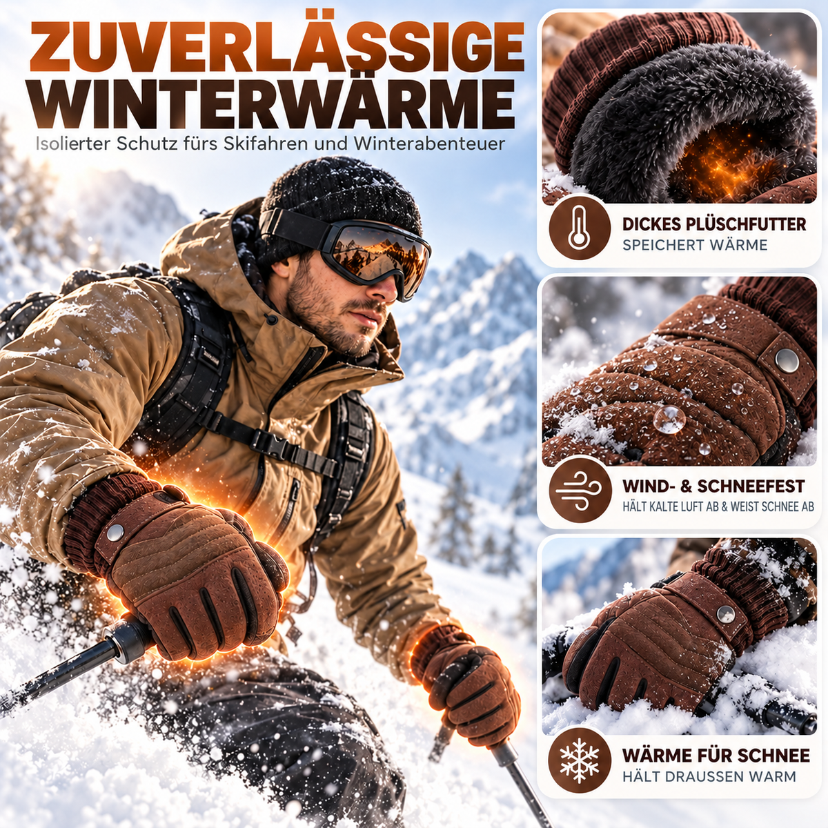 Nordspur | Northhold Alltags-Handschuhe