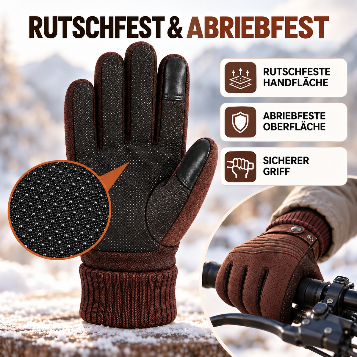 Nordspur | Northhold Alltags-Handschuhe