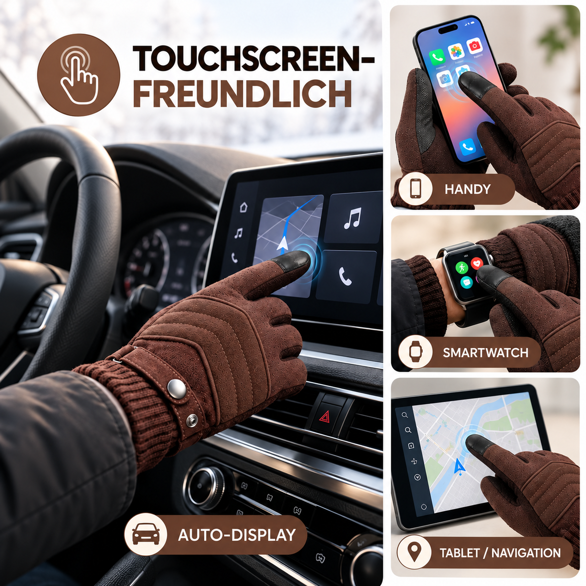 Nordspur | Northhold Alltags-Handschuhe