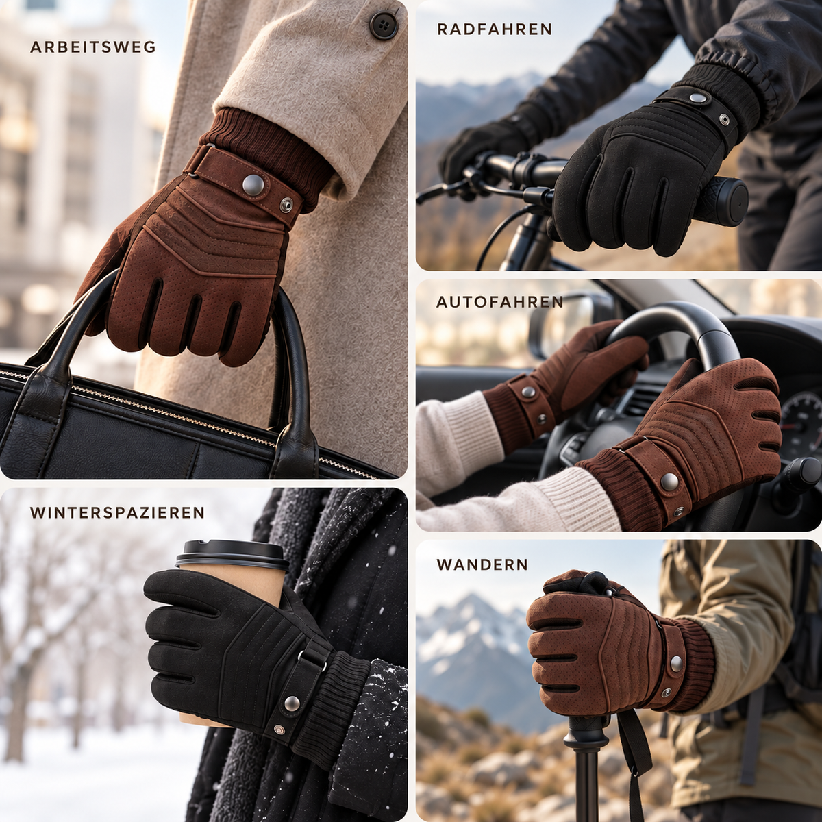Nordspur | Northhold Alltags-Handschuhe