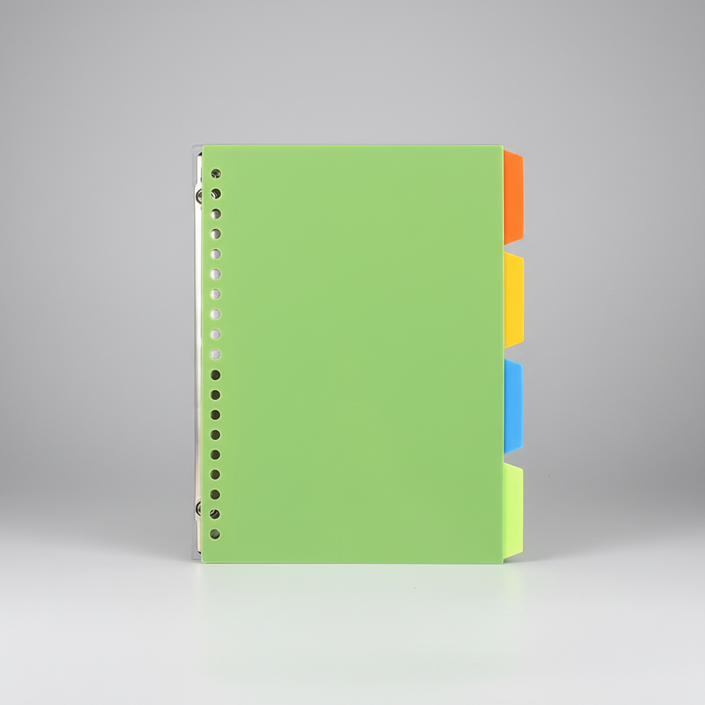 Loseblatt-Ringbinder nachfüllbar für A4 A5 B5 Papierformate