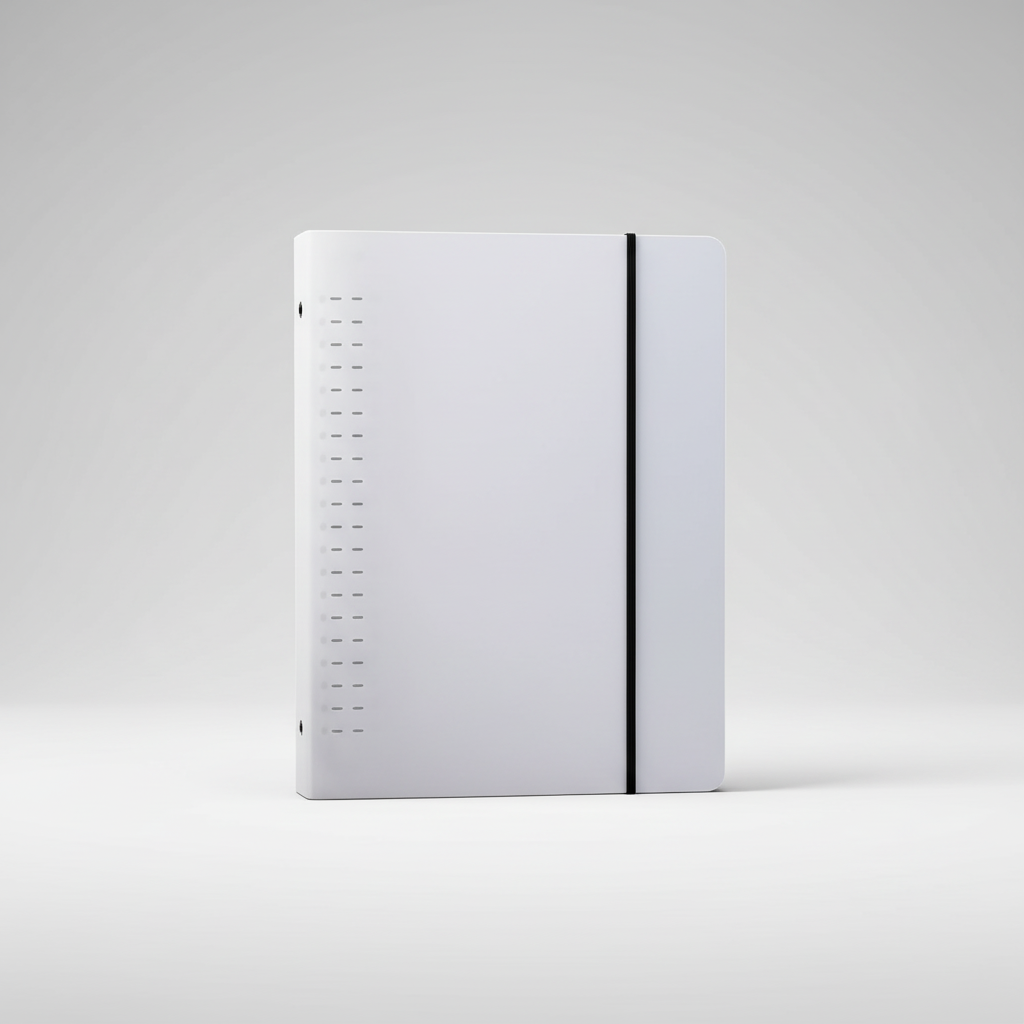 Loseblatt-Ringbinder nachfüllbar für A4 A5 B5 Papierformate