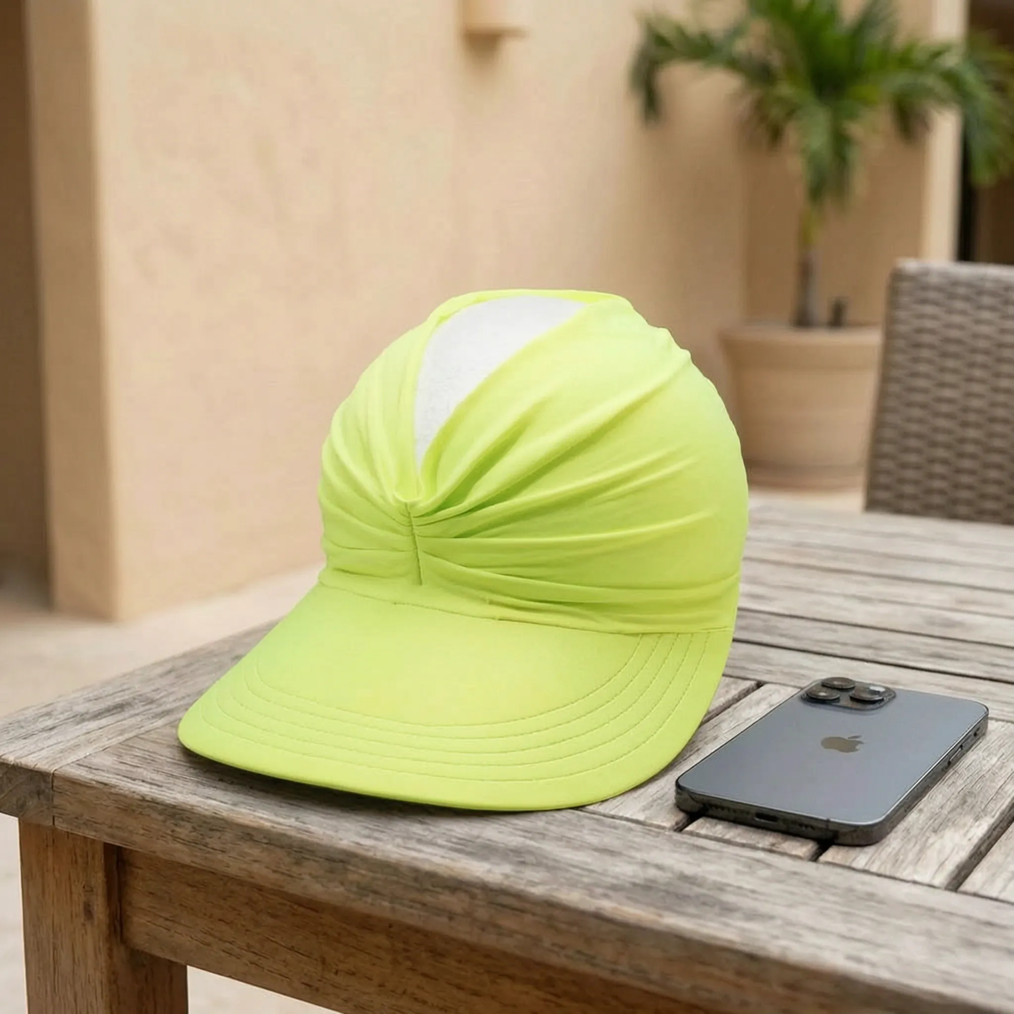Sommermütze Damen offenes Design breite Krempe Strand