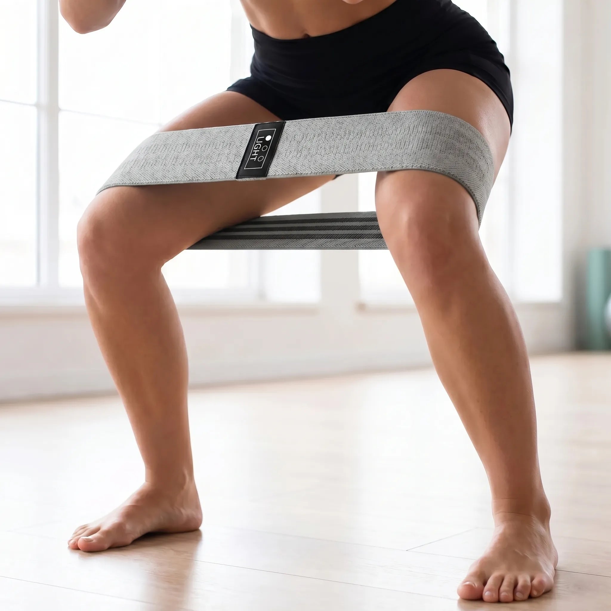 Langes Stoffwiderstandsband Ganzkörpertraining Schleifendesign