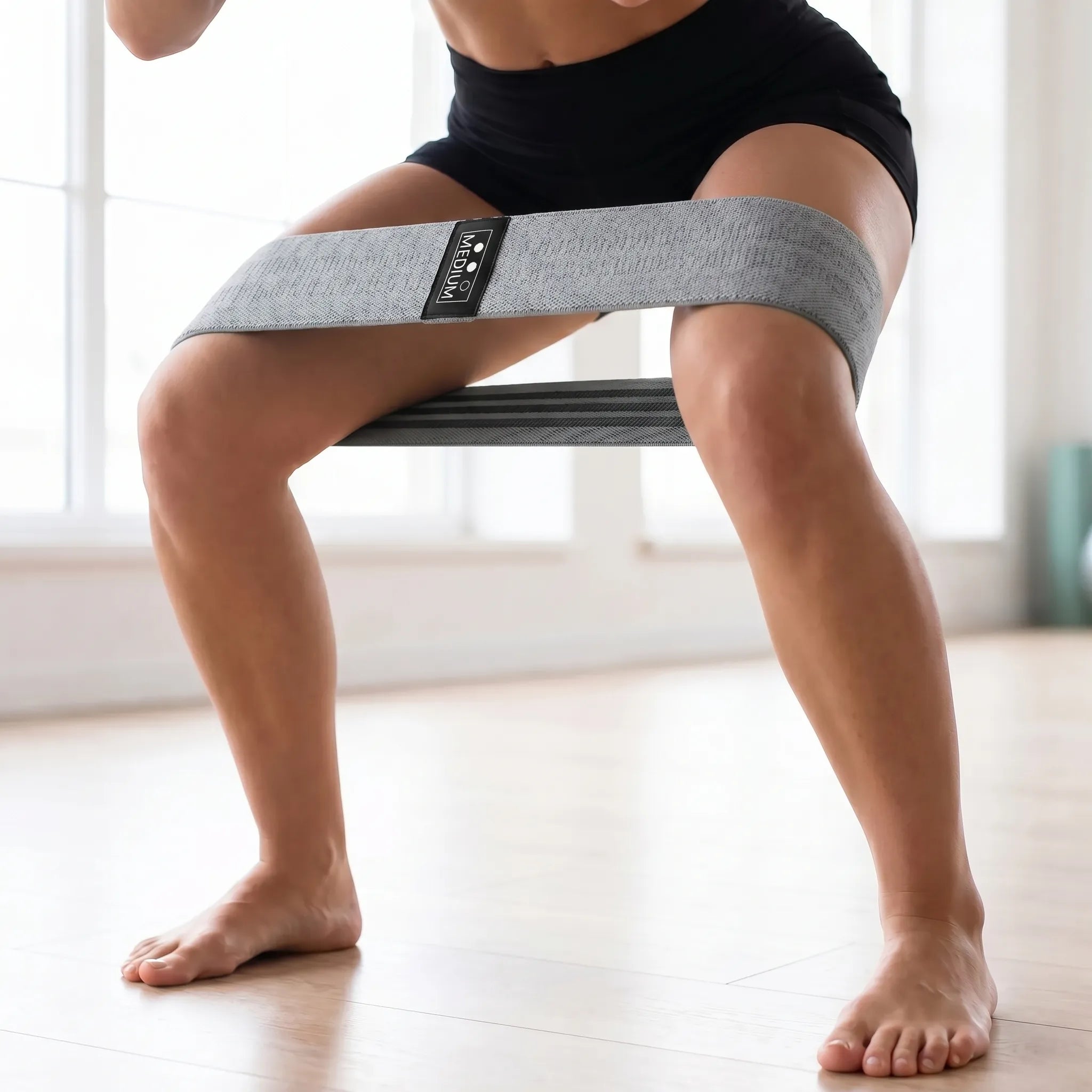 Langes Stoffwiderstandsband Ganzkörpertraining Schleifendesign