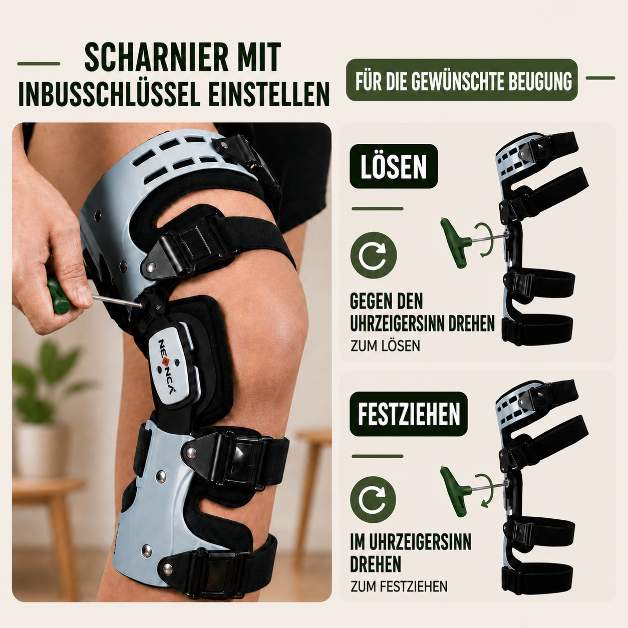 Nordspur | OrthoVance Entlastungs-Knieorthese