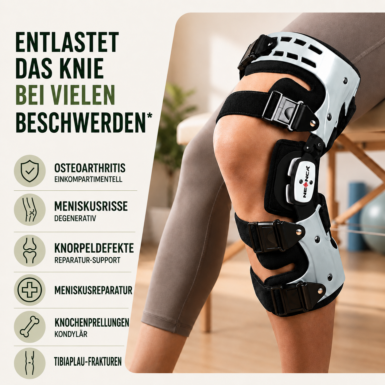 Nordspur | OrthoVance Entlastungs-Knieorthese