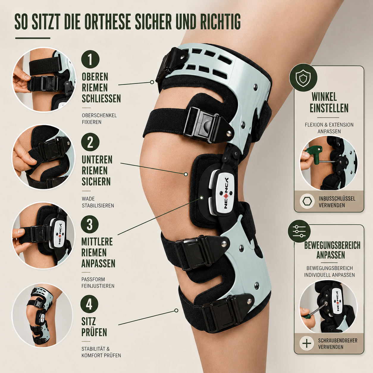Nordspur | OrthoVance Entlastungs-Knieorthese