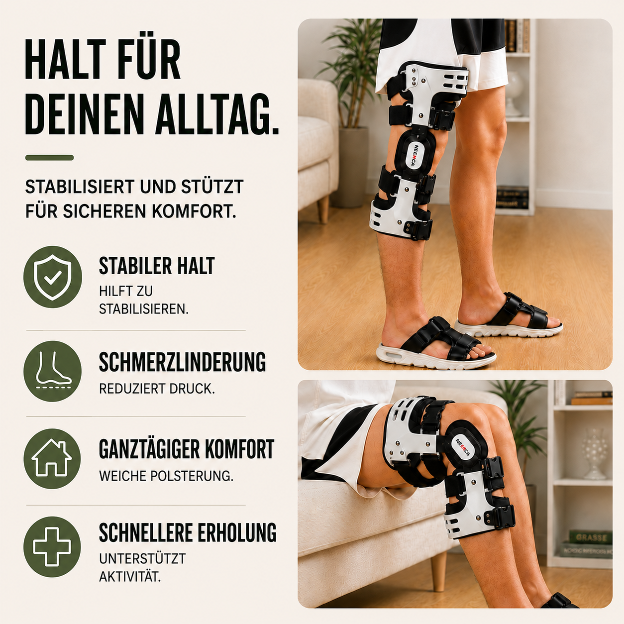 Nordspur | OrthoVance Entlastungs-Knieorthese