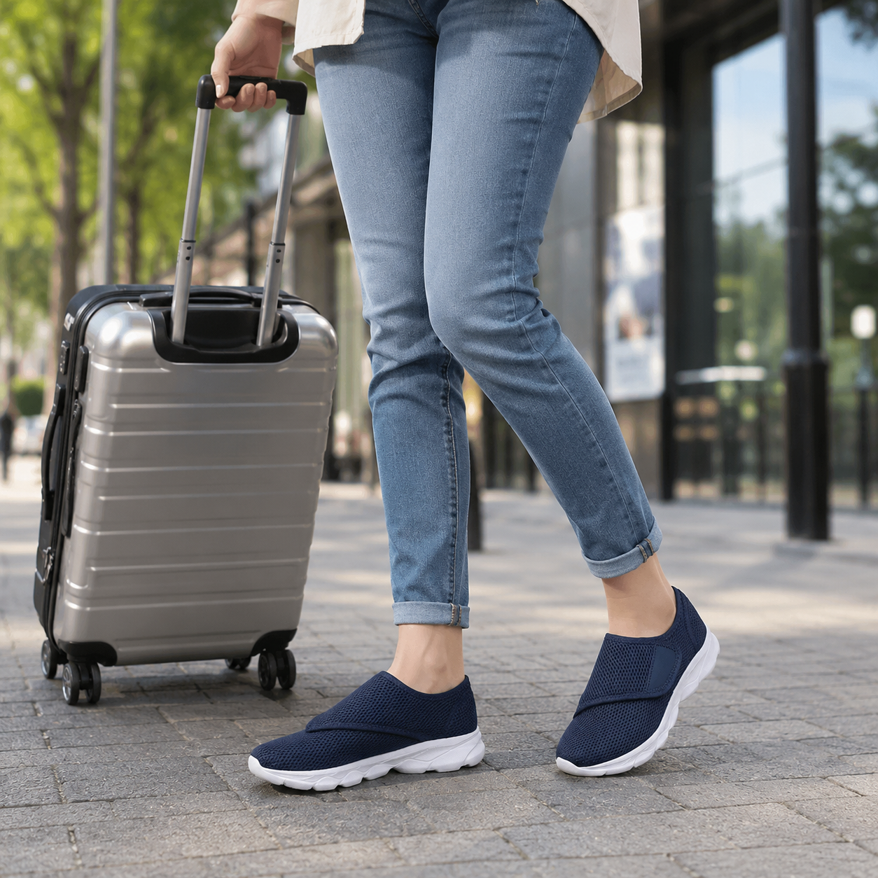 Nordspur | Orthowalk Weitschafts-Verstellbarer Orthopädischer Gehschuh
