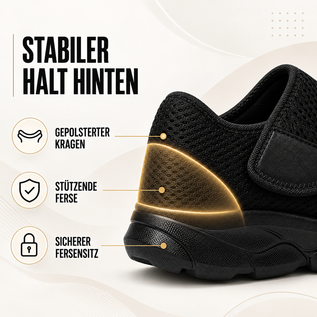 Nordspur | Orthowalk Weitschafts-Verstellbarer Orthopädischer Gehschuh