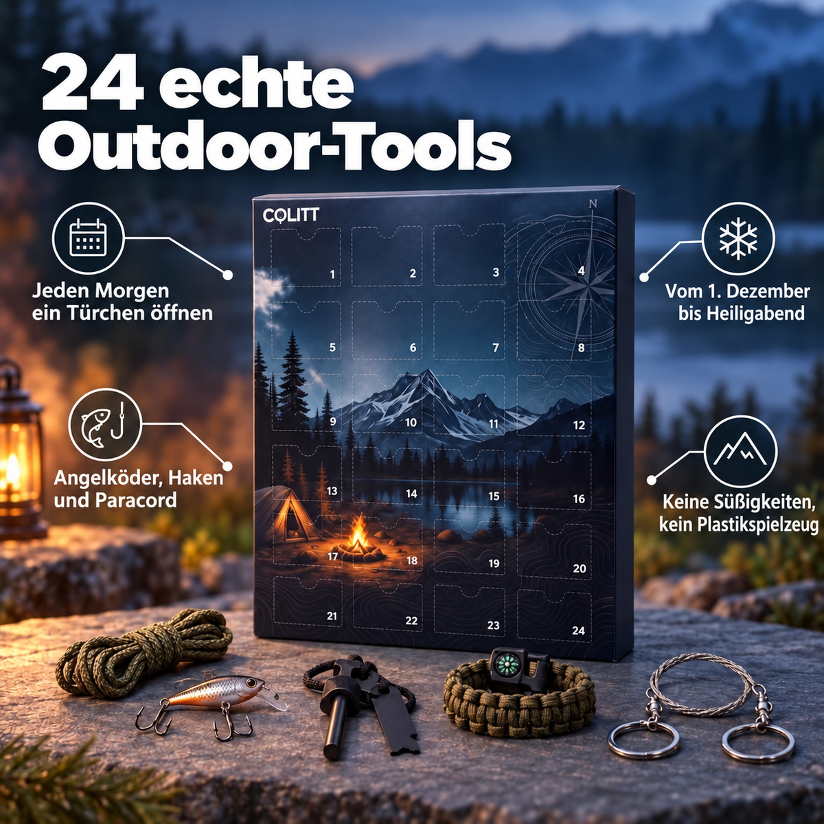 Nordspur | Outdoorsman Adventskalender