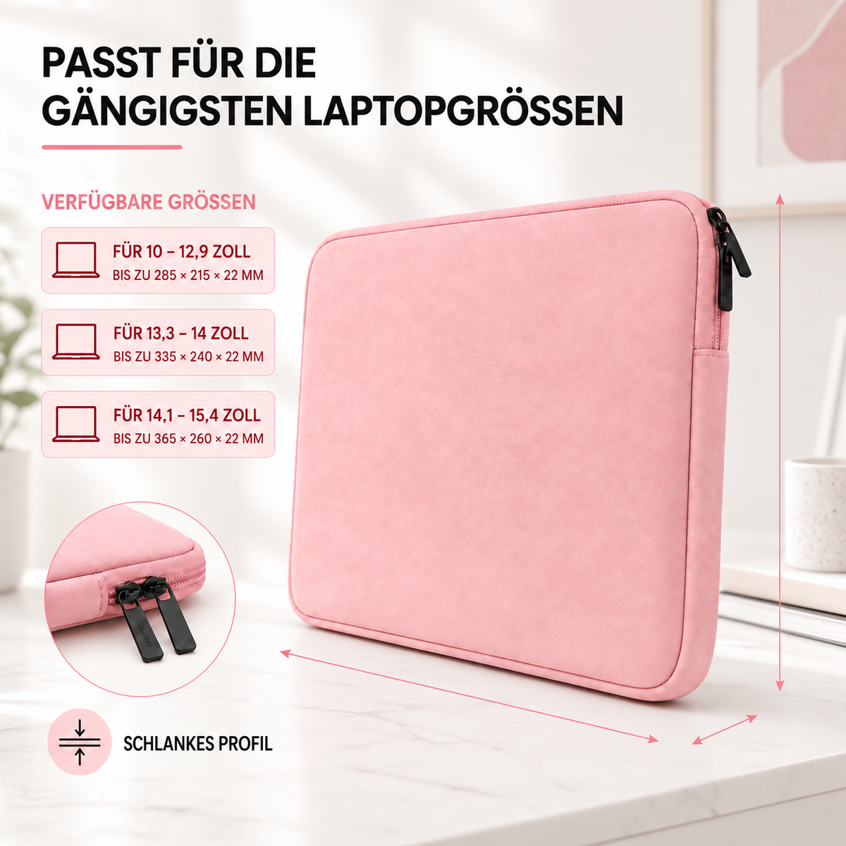Nordspur | PU Laptop-Hülle