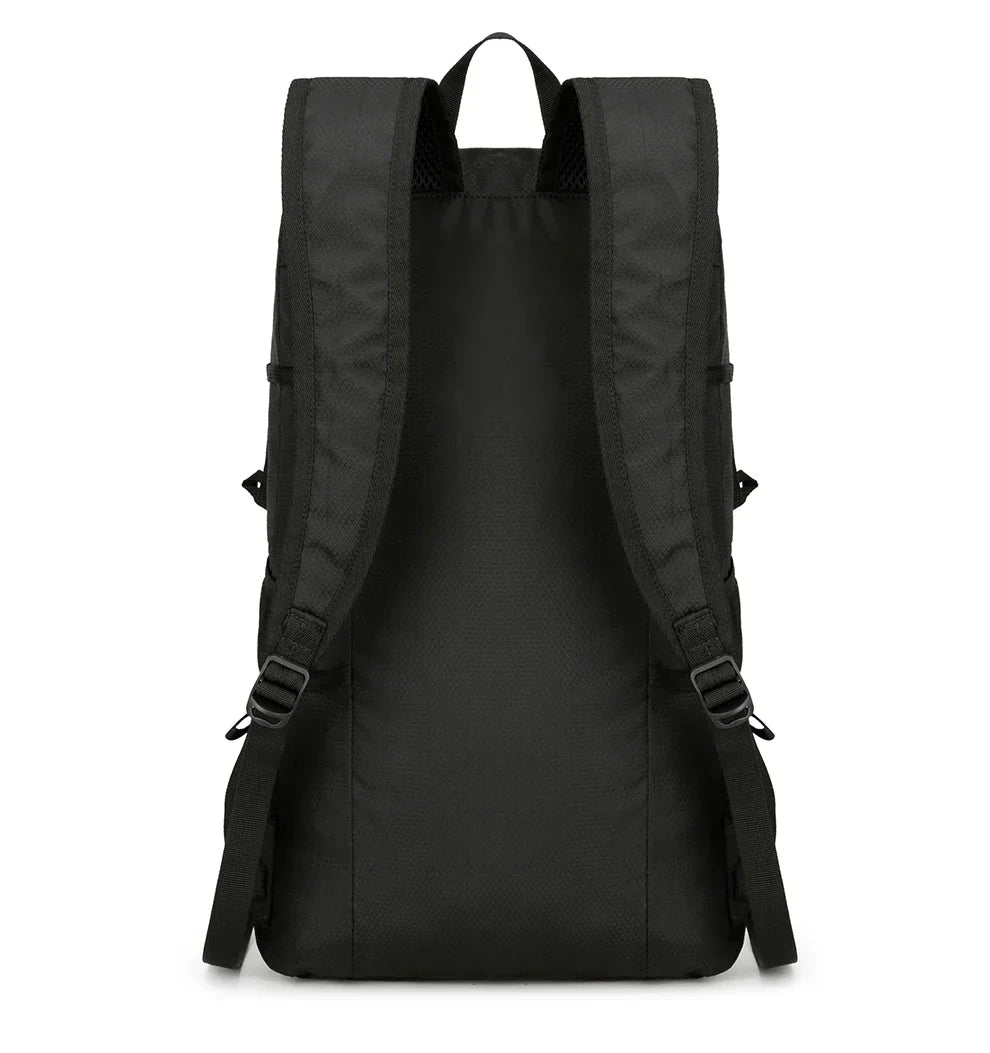 Packbarer Tagesrucksack faltbar wasserabweisend verstellbare Schultergurte