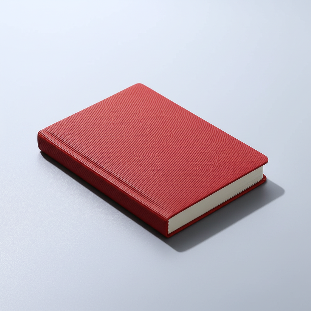 Kompaktes A6-Notizbuch mit Fadenheftung 360 Seiten liniert blanko
